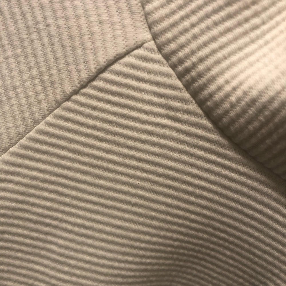 Sale! L.L. Bean Cream Ribbed Funnel Neck Sweater in Sea Salt - Picture 4 of 9